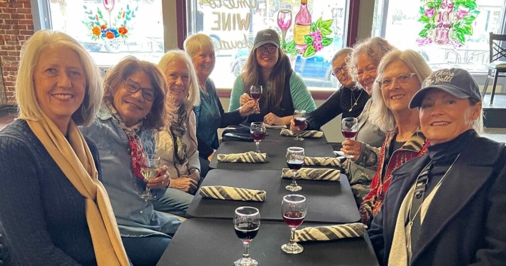 Inverness Food Tour welcomes a group of ladies from Levy County