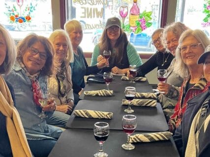Inverness Food Tour welcomes a group of ladies from Levy County